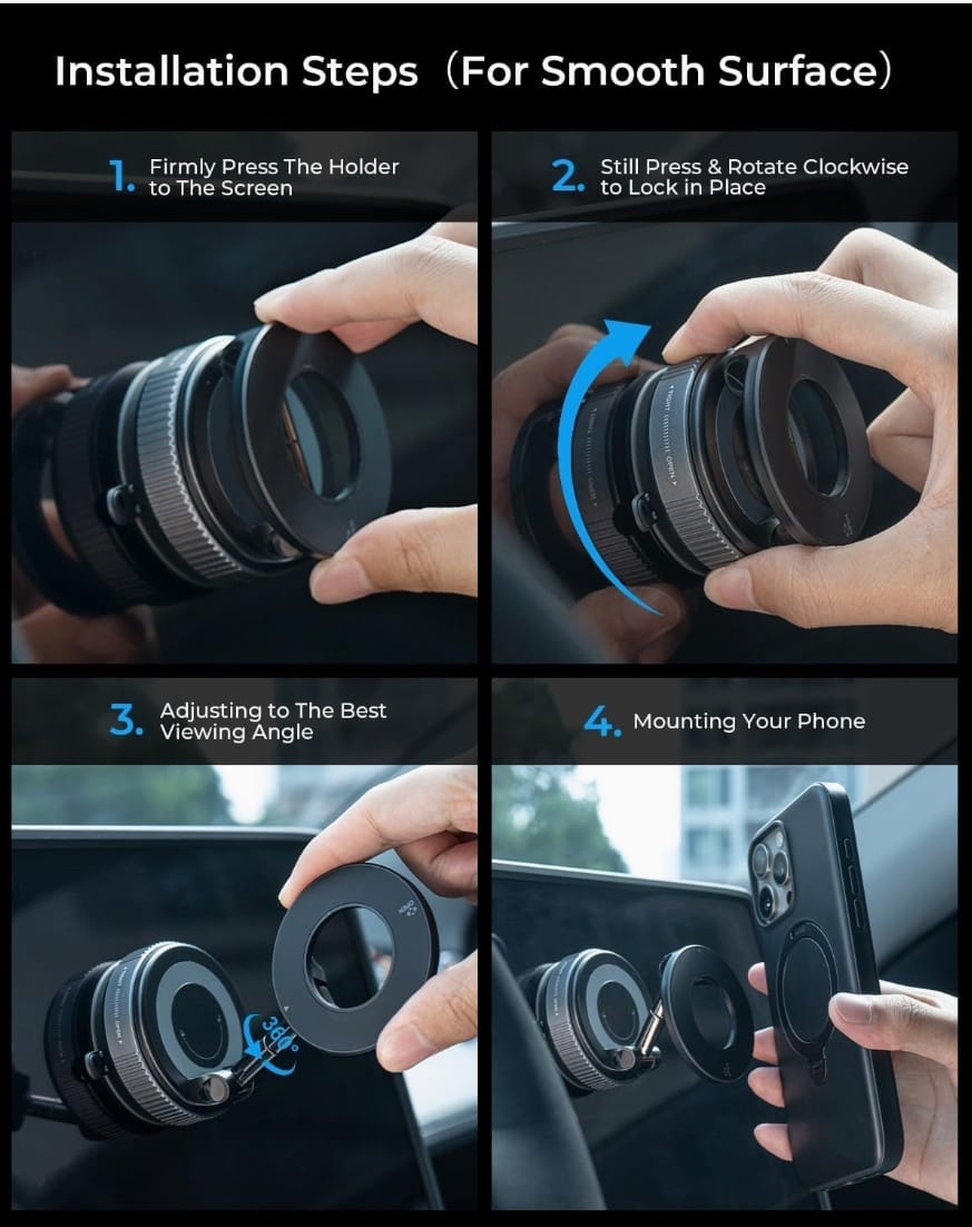 Magnetic Suction Phone Holder