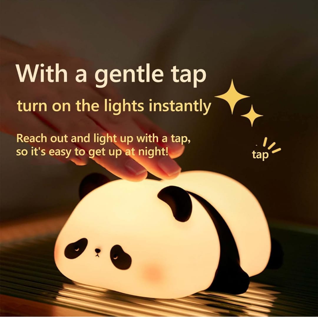 🌙 Sweet Dreams - Panda Style! I The cutest sleeping lamp with 30-min auto-off timer