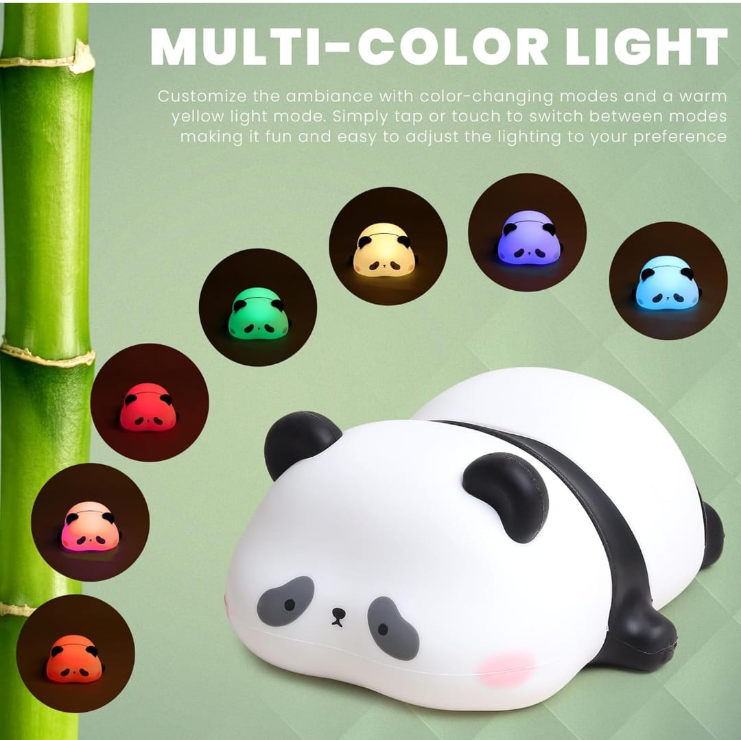 🌙 Sweet Dreams - Panda Style! I The cutest sleeping lamp with 30-min auto-off timer