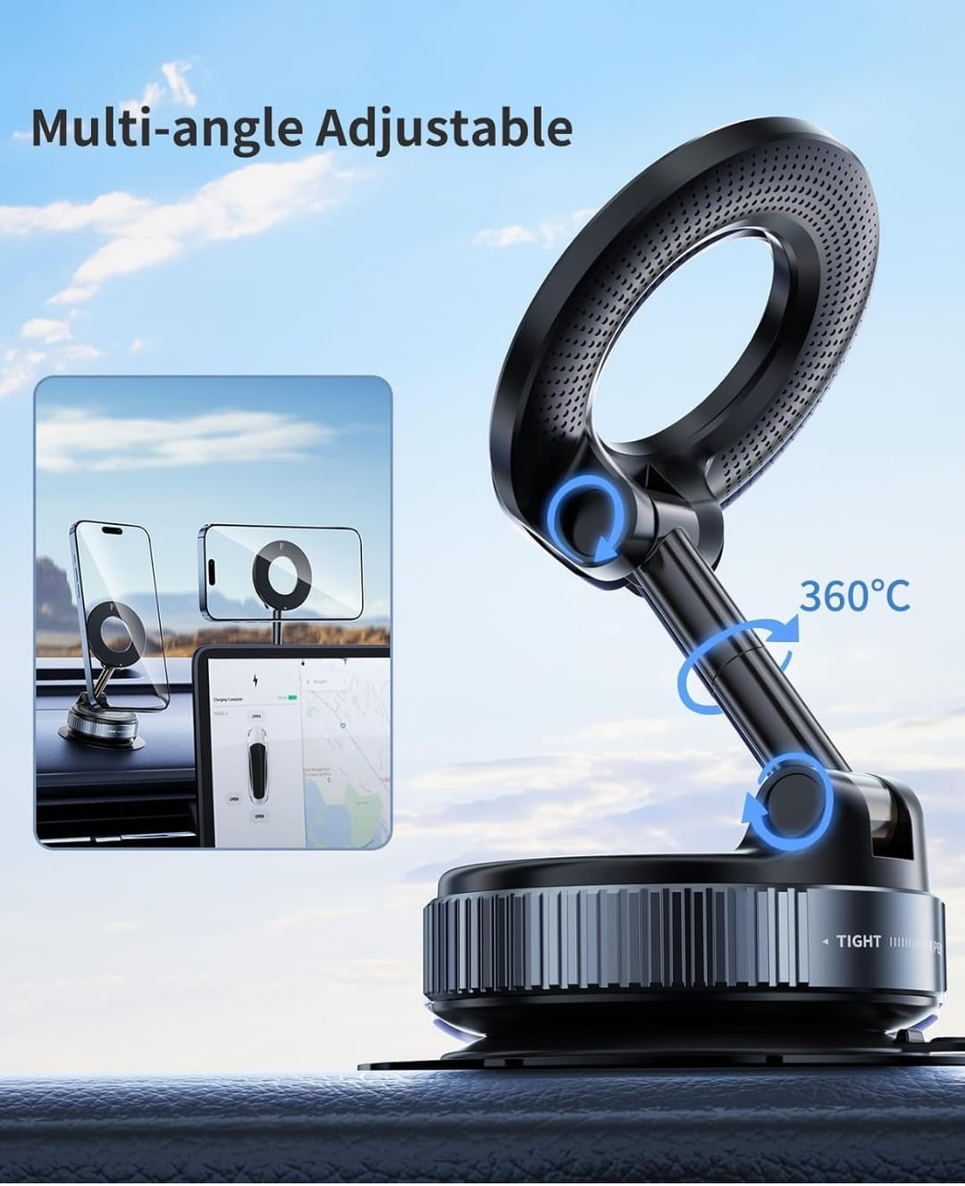 Magnetic Suction Phone Holder