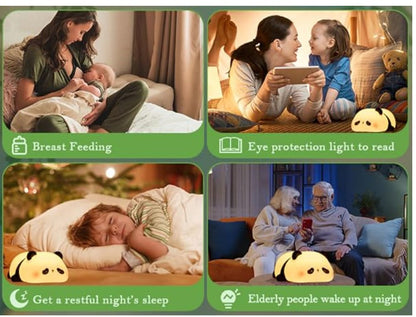 🌙 Sweet Dreams - Panda Style! I The cutest sleeping lamp with 30-min auto-off timer