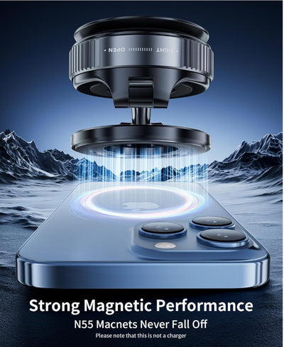 Attach phone directly or via MagSafe case